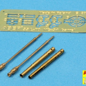 Set of 2 barrels for German tank machine gun MG 34 with Panzermantel - Image 1
