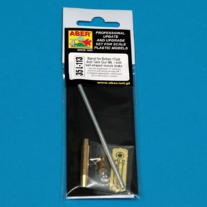 Barrel for 17pdr A/T Gun with ball muzzle brake - Image 3