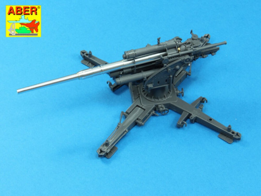 German 88mm L/56 two-piece barrel