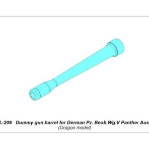Dummy gun barrel for Panther Ausf. D - Image 9