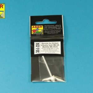 Barrel ROQF Mk.I 76,2mm for Matilda Mk.IIICS  with Besa MG barrel - Image 1