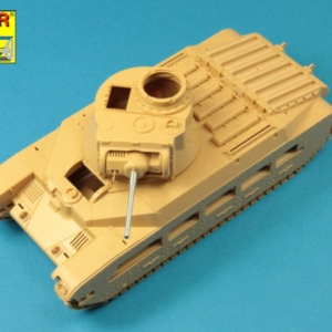 Late barrel for Valentine Mk.II to VII or Matilda Mk.III/IV with Besa MG barrel - Image 5