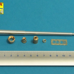 10,5cm KwK L/70 barrel with perforated muzzle brake for German Pz.Kpfw. VII Löwe or VK 7201(K) - Image 3