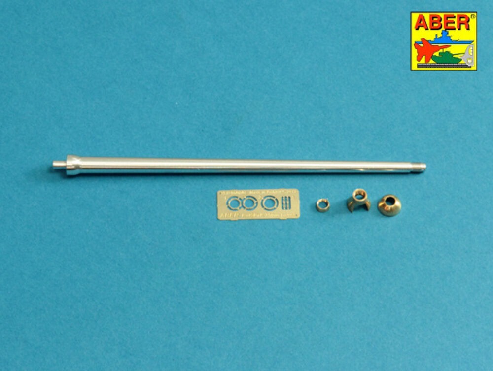 7,5cm gun barrel with single baffle muzzle brake for German Tank VK3002(DB)