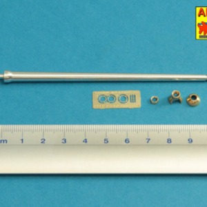 7,5cm gun barrel with single baffle muzzle brake for German Tank VK3002(DB) - Image 3