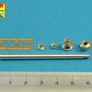 75mm KwK40L/48 barrel with middle model muzzle brake for Germ.Pz.Kpfw.VI, Ausf.H - Image 3