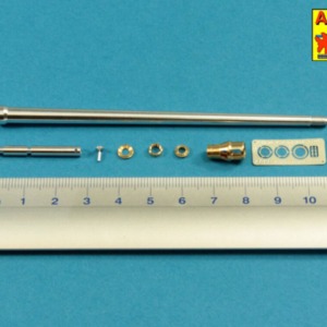 7,5 cm  barrel  with muzzle brake for Panther Ausf.G - Image 3