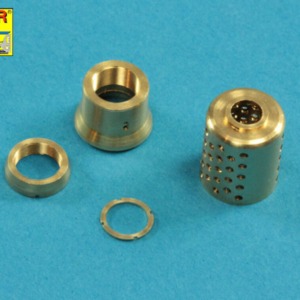 150mm Barrel with muzzle brake for German E-100 Heavy Tank Krupp Turret - Image 12