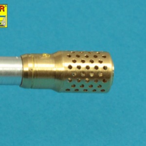 150mm Barrel with muzzle brake for German E-100 Heavy Tank Krupp Turret - Image 9
