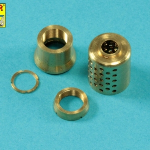Set of barrels for German Heavy tank E-100 (Dragon) 15cm & 7,5cm - Image 4