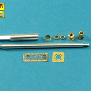 German 8,8cm Two part Pak 43/3 L/71 barrel for Jagdpanther Ausf G1 late & G2 (Takom) - Image 2
