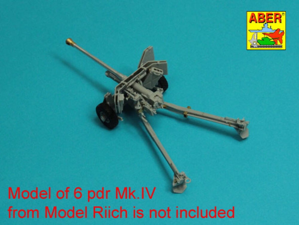 Barrel for 6 pdr Mk.IV (57mm) A/T Gun with ball muzzle brake