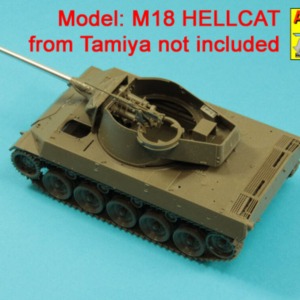 76mm M1A1 Barrel for M18 Helcat U.S. Tank Destroyer - Image 6
