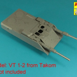 Barrels 120mm for German tank VT 1-2 (Takom) - Image 3