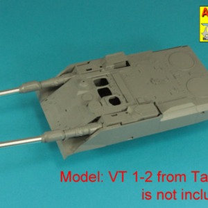 Barrels 120mm for German tank VT 1-2 (Takom) - Image 4