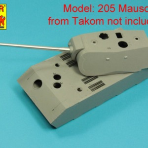 Barrel 128mm KwK 44 L/55 for Typ 204 Mauschen (Takom) - Image 7