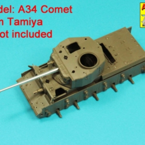 Barrel for British A34 Comet (Tamiya) - Image 4