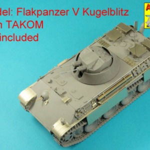 German 3CM Flak 103 two barrels for Kugelblitz tanks - Image 4