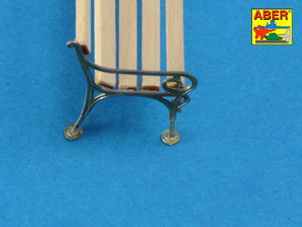 Bench type C & waste basket