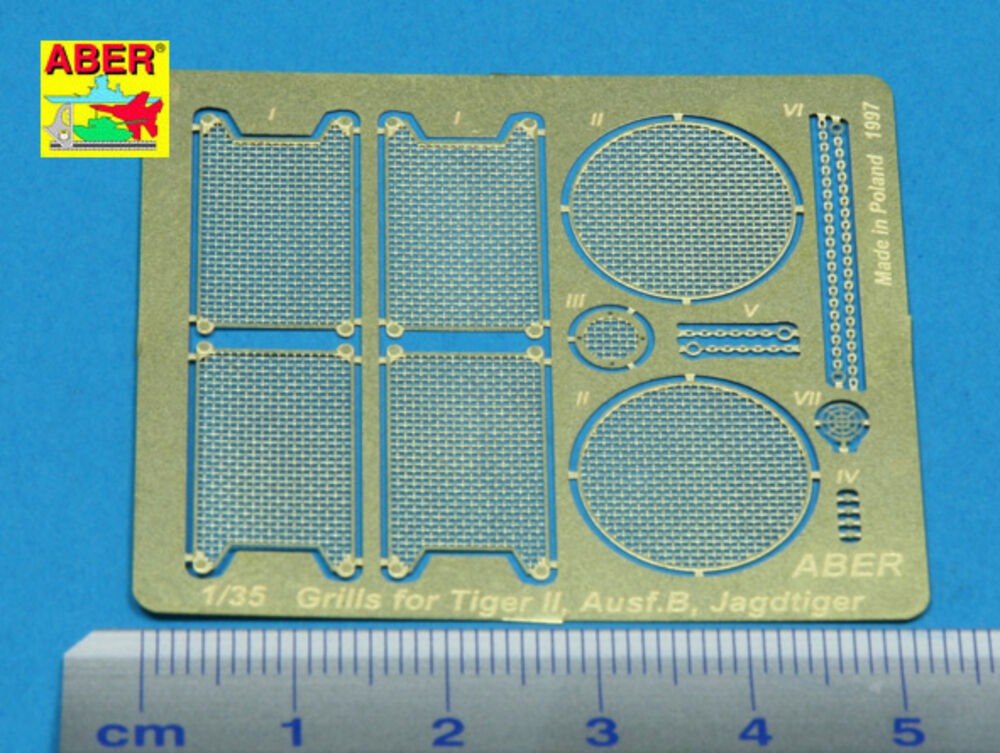 Grilles for King Tiger / Jagdtiger