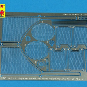 Grilles for Sd.Kfz. 182 King Tiger (Henshel Turret) - Image 2