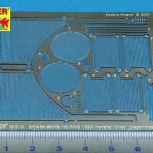 Grilles for Sd.Kfz. 182 King Tiger (Henshel Turret) - Image 3