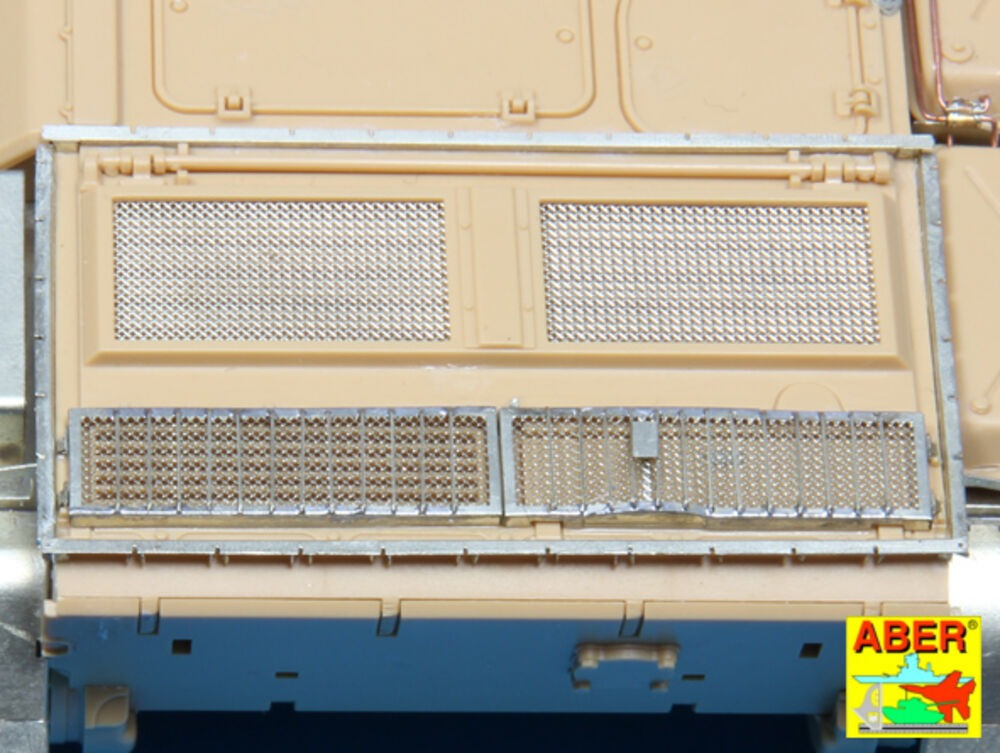 Grilles for Russian tank T-55 also Tiran 5