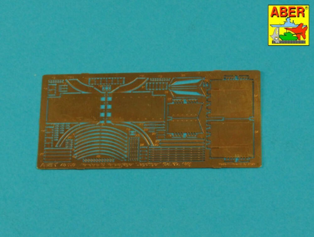 Jagdtiger  –Front & Rear Fenders  -(Tamiya)