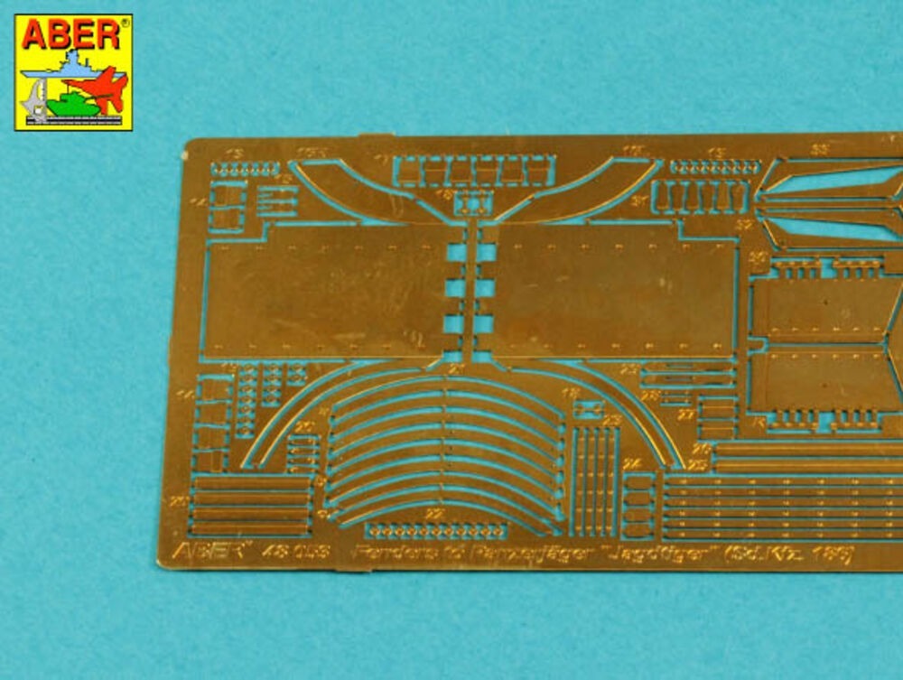 Jagdtiger  –Front & Rear Fenders  -(Tamiya)