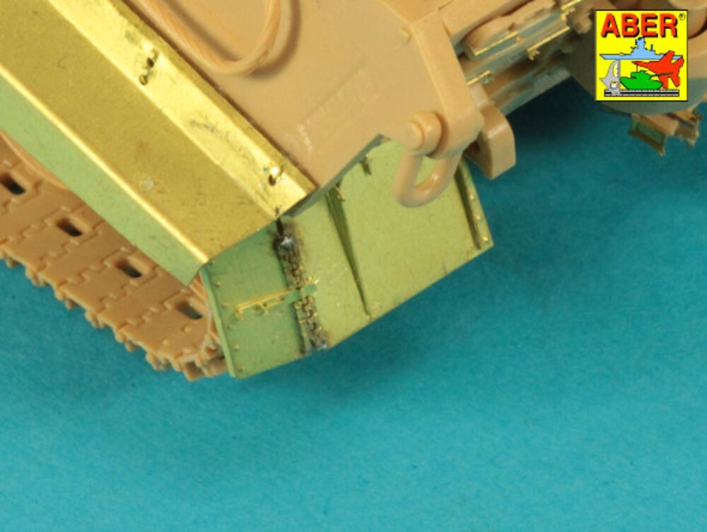Jagdtiger  –Front & Rear Fenders  -(Tamiya)