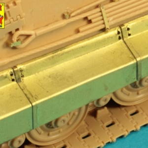 Jagdtiger  –Side Skirts -(Tamiya) - Image 11