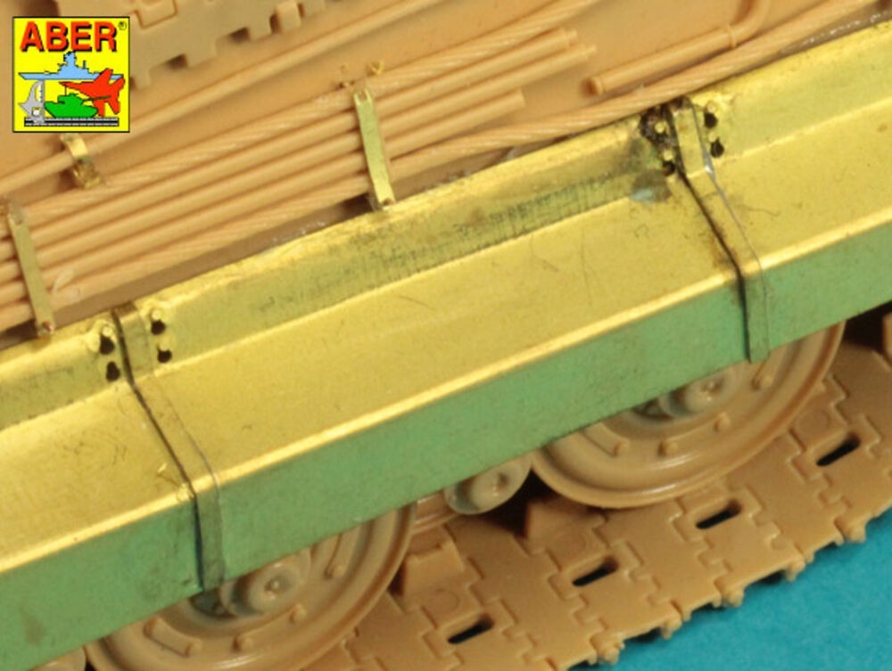 Jagdtiger –Side Skirts -(Tamiya)