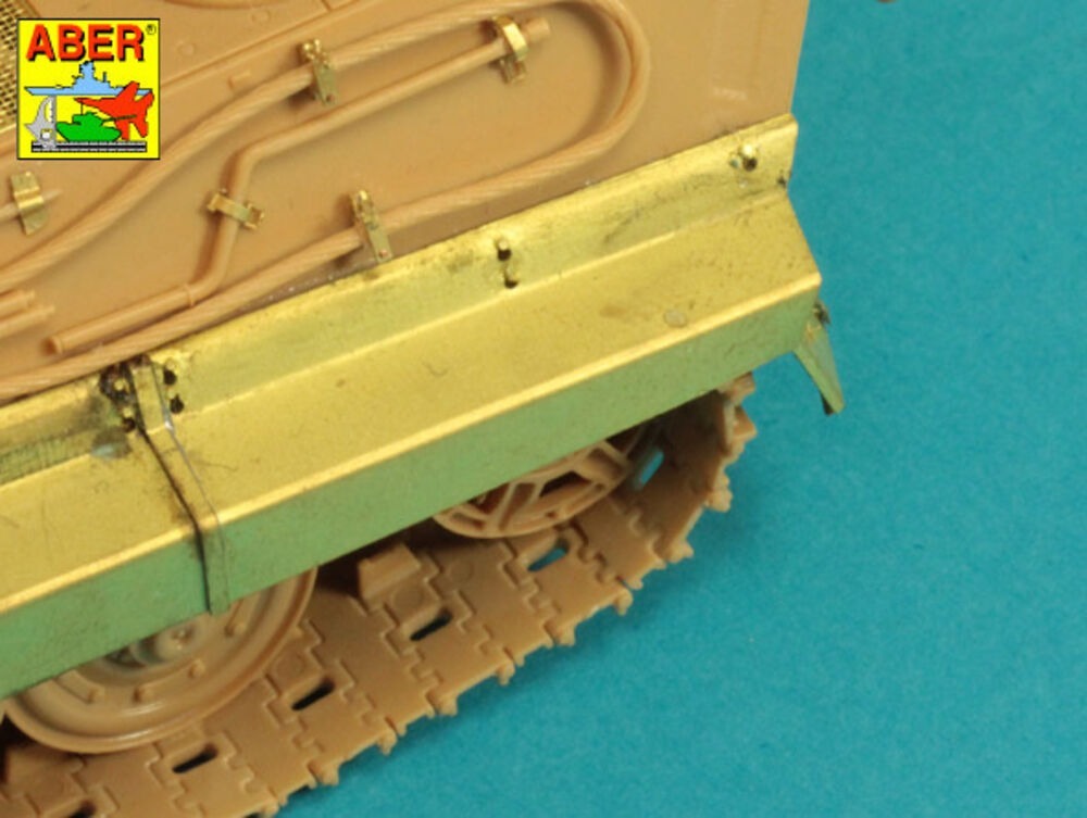 Jagdtiger –Side Skirts -(Tamiya)