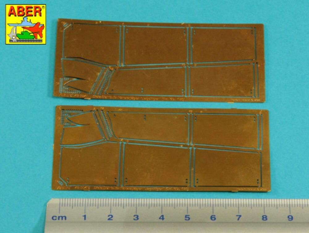 Jagdtiger –Side Skirts -(Tamiya)