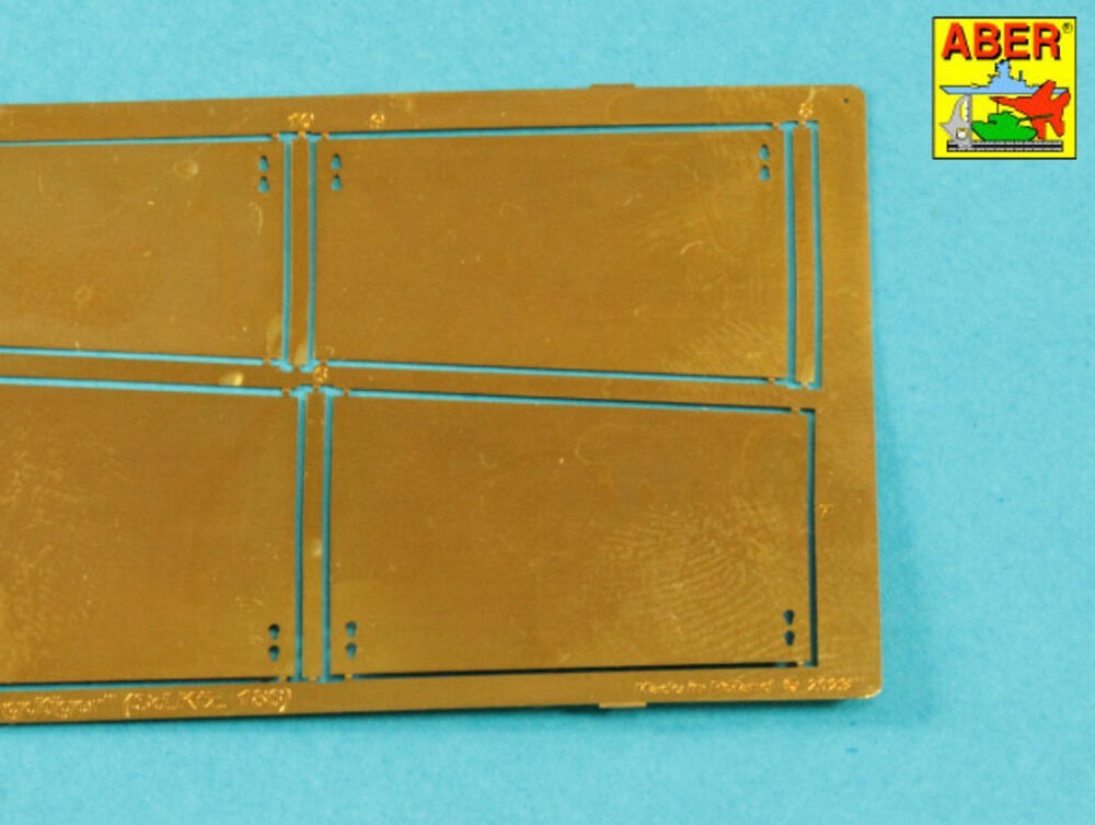 Jagdtiger –Side Skirts -(Tamiya)