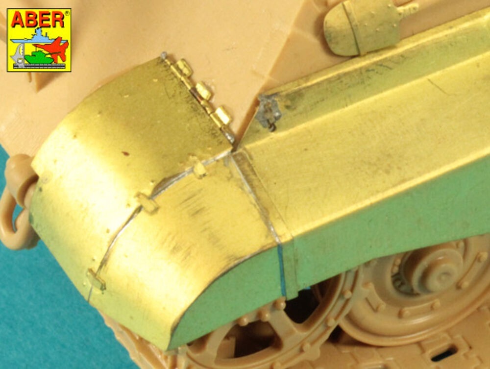 Jagdtiger –Side Skirts -(Tamiya)
