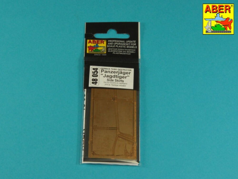 Jagdtiger –Side Skirts -(Tamiya)