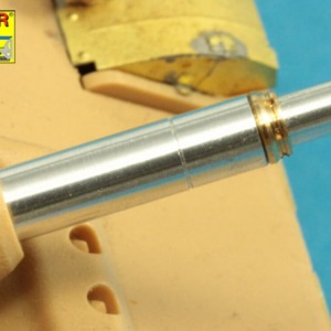 German Two part 8,8cm Pak 43/3 (L/71) Barrel for Jagdpanther G1-Late & G2 - Image 11