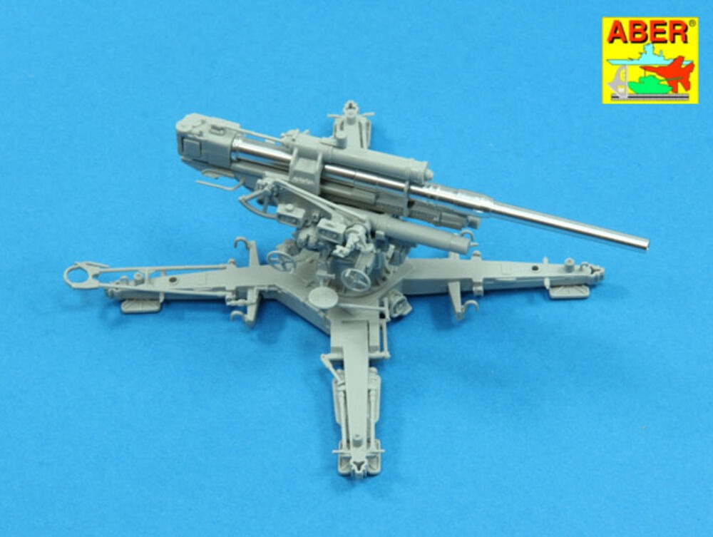 German 88mm L/56 two-piece barrel