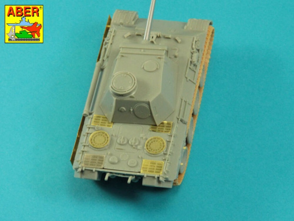 Panther, Ausf.A/D- Grilles