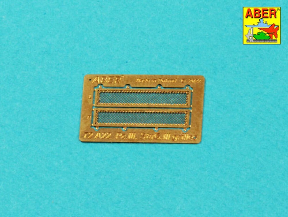 Grilles for Pz.Kpfw. III &Stug III
