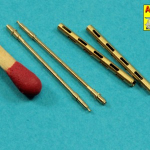 Set of 2  barrels for British Browning .303 aircraft machine guns without flash hiders - Image 3