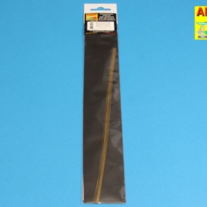 Brass round rods 0,5mm lenght 250mm x 8 pcs. - Image 2