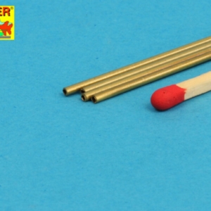 Brass Tubes 1,3x0,2mm lenght 250mm x 4 pcs. - Image 2