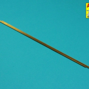 Brass Tubes 2,0 x 0,3mm lenght 250mm x 3 pcs. - Image 2