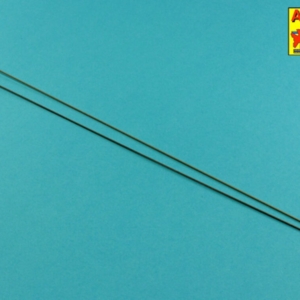 Brass  hexagonal rods 1,0mm length 245mm x2 pcs. - Image 2