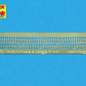 Letters & Numbers (1 mm high) - Image 1