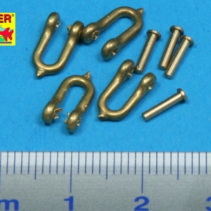 Early model shackle for Pz.Kpfw.VI Tiger Ausf B x 4 pcs - Image 1