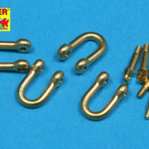 Late model shackle for Pz.Kpfw.VI Tiger Ausf B x4pcs - Image 2