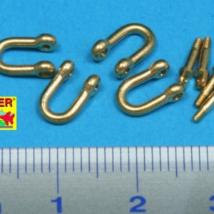Late model shackle for Pz.Kpfw.VI Tiger Ausf B x4pcs - Image 3